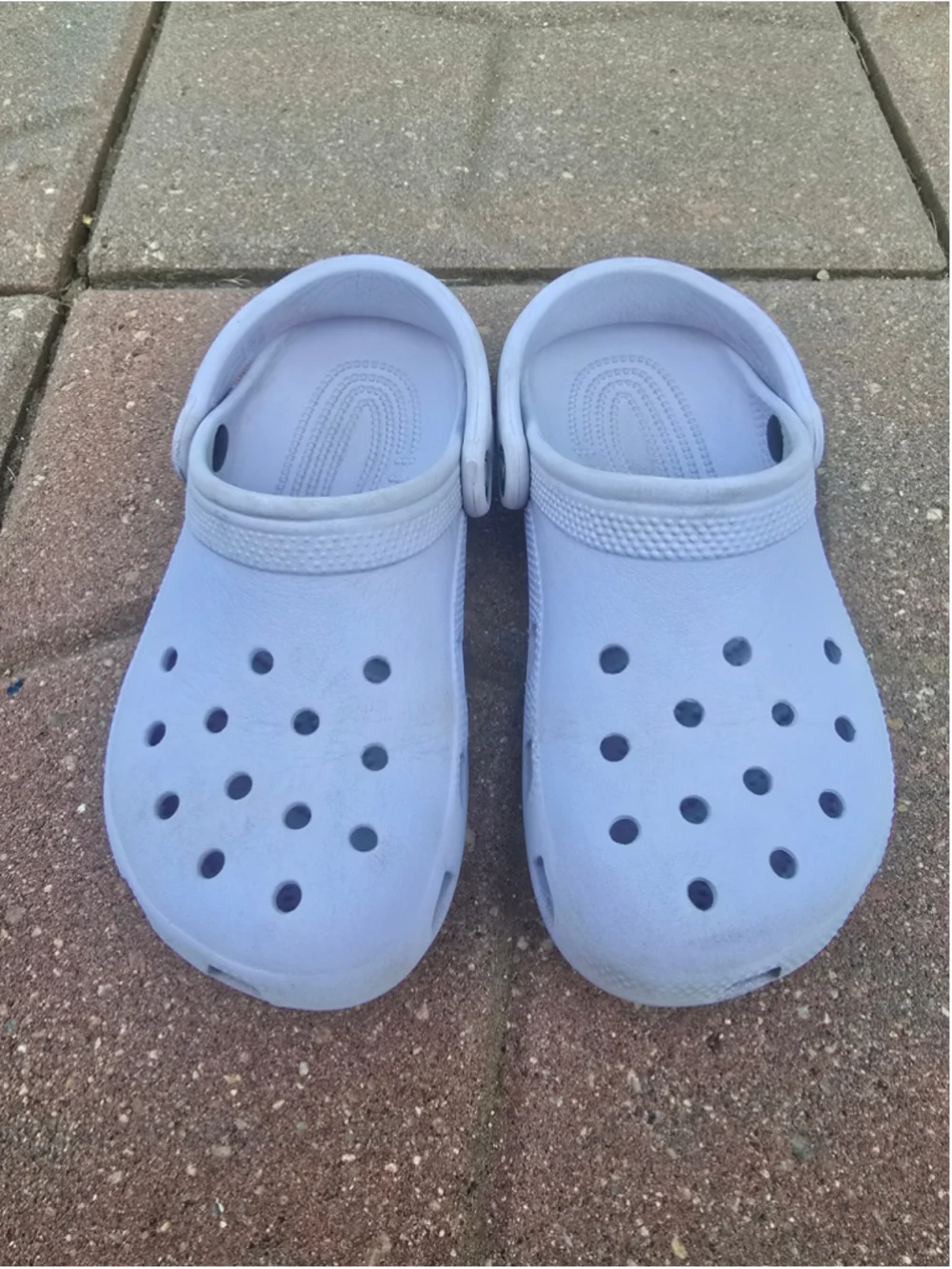 Girl''s Crocs Lavender Clogs Size J4